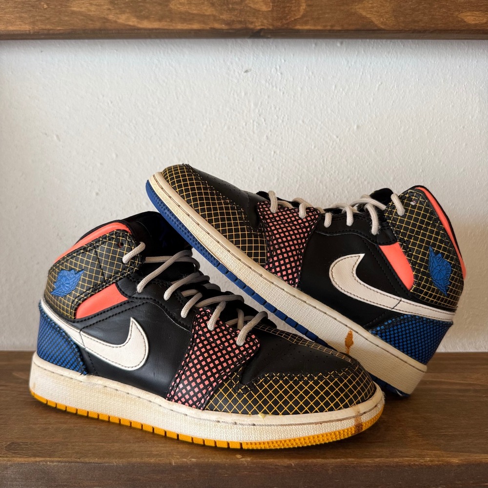 Nike Air Jordan 1 Mid MMD Sneakers Youth 5.5Y Multicolor DC4092-001